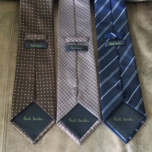 ✨Like New 3sets Paul Smith tie